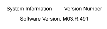 Firmware Version
