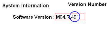 Firmware Version