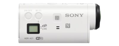 HD Action Cam Mini With Splash Proof Body | HDR-AZ1 | Sony United