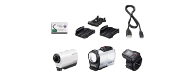 HD Action Cam Mini With Splash Proof Body | HDR-AZ1 | Sony United