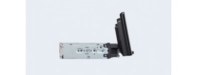 Side image of the three-way adjustable mount on the 22.7cm (8.95") DAB Media Receiver with WebLink Cast.